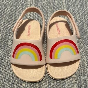 Old Navy Rainbow Sandals - 18-24M
